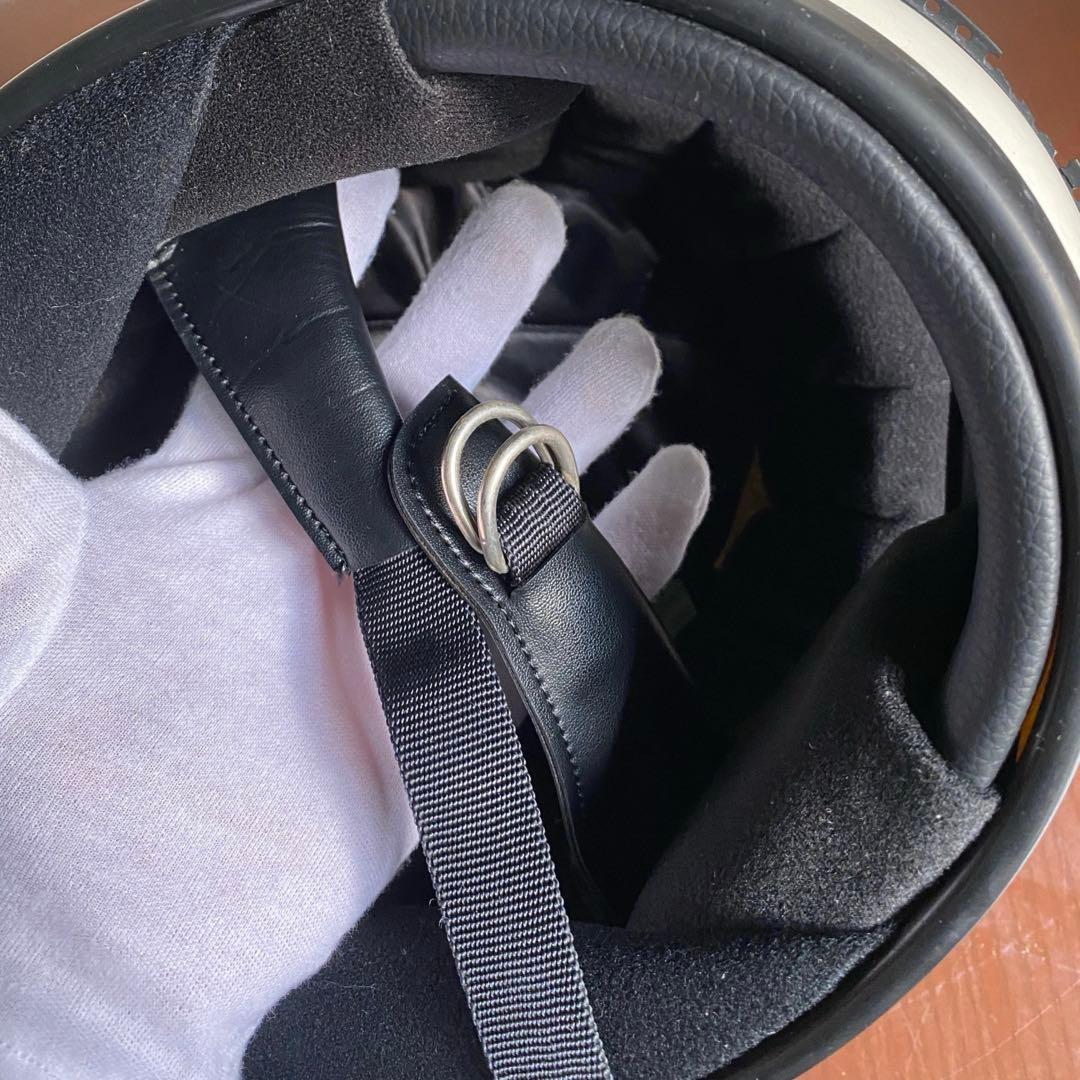 Sシェル！ 目深加工リペア済み ビンテージヘルメット 族ヘル ヒロタケアライ