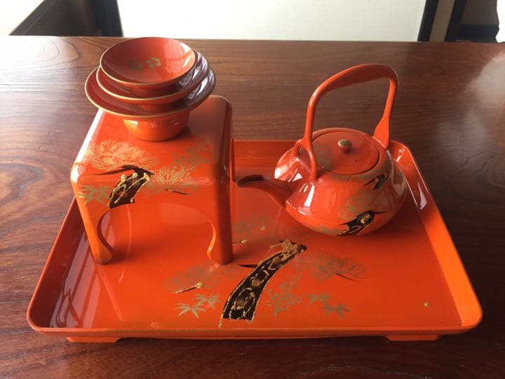 会津塗　お屠蘇セット