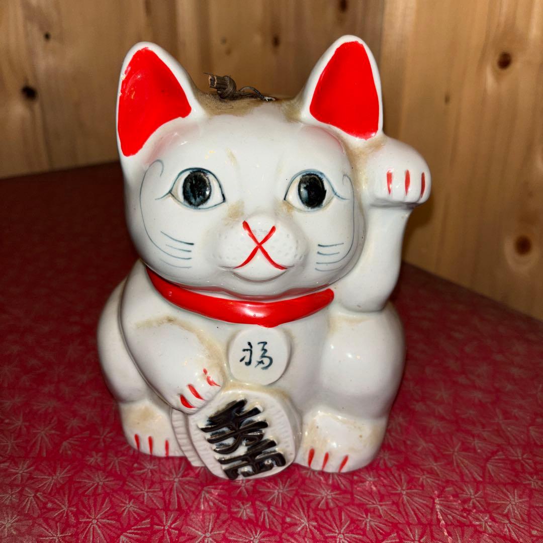 招き猫 レトロ