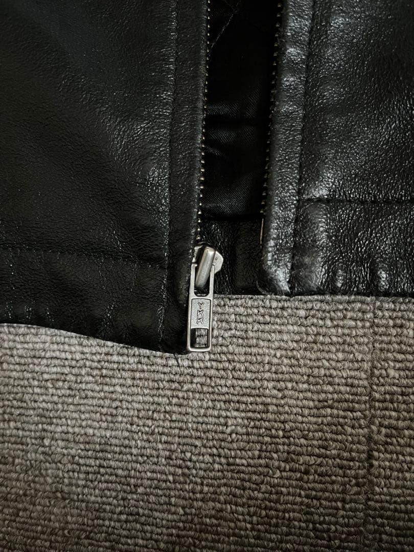 古着 GAP/ 本革ジップアップレザージャケット / 牛革/ サイズXL