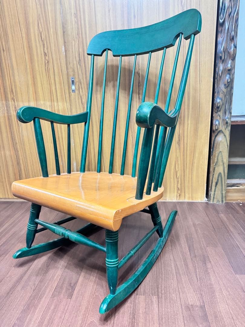 トールさん限定【希少カラー】飛騨産業 キツツキ ロッキングチェア　基本引き取り