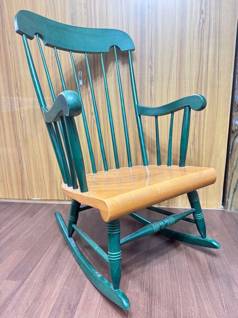 トールさん限定【希少カラー】飛騨産業 キツツキ ロッキングチェア　基本引き取り