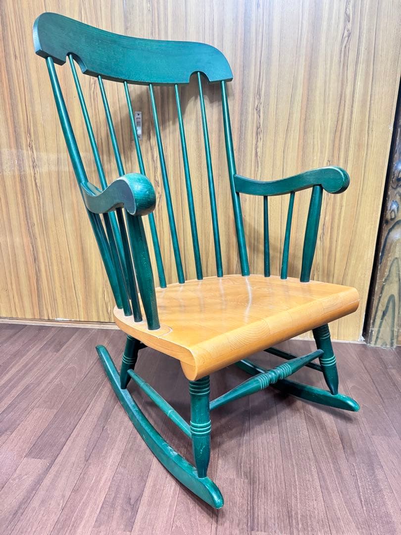 トールさん限定【希少カラー】飛騨産業 キツツキ ロッキングチェア　基本引き取り