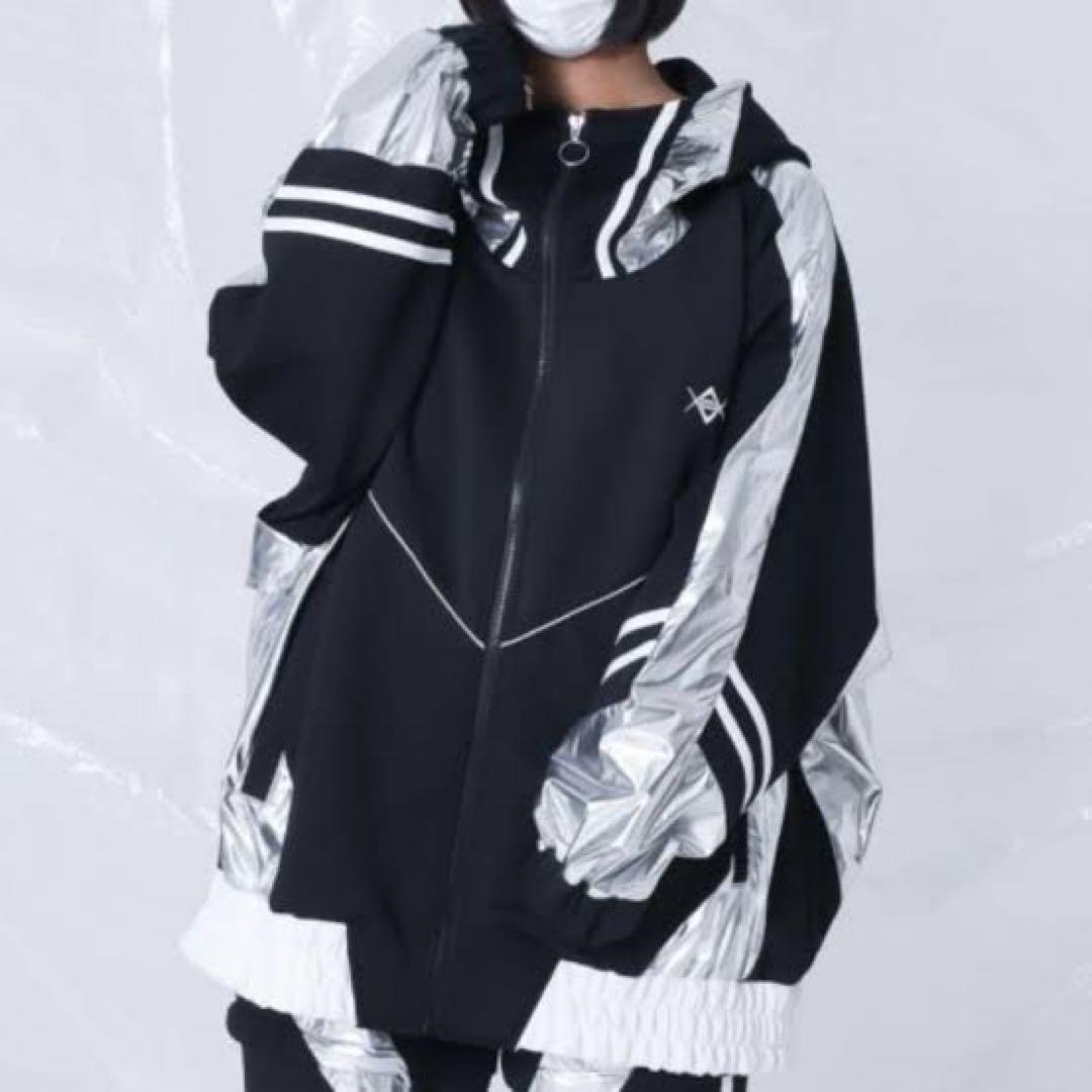 REFLEM レフレム BIG切替ジャージ ブラック