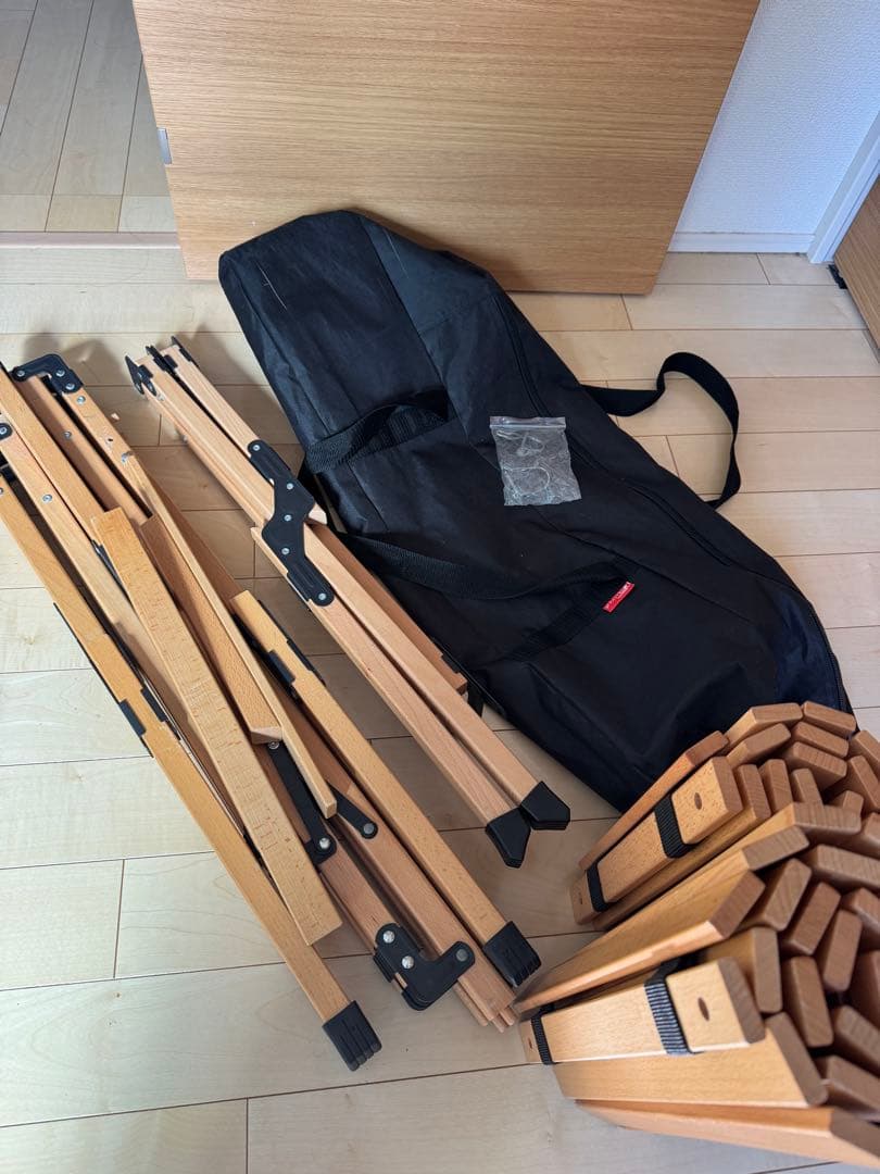 フィールドア ウッドロールキッチンテーブル 中古美品