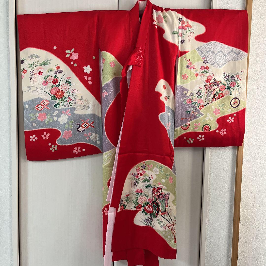 七五三 女の子 着物　宮参り