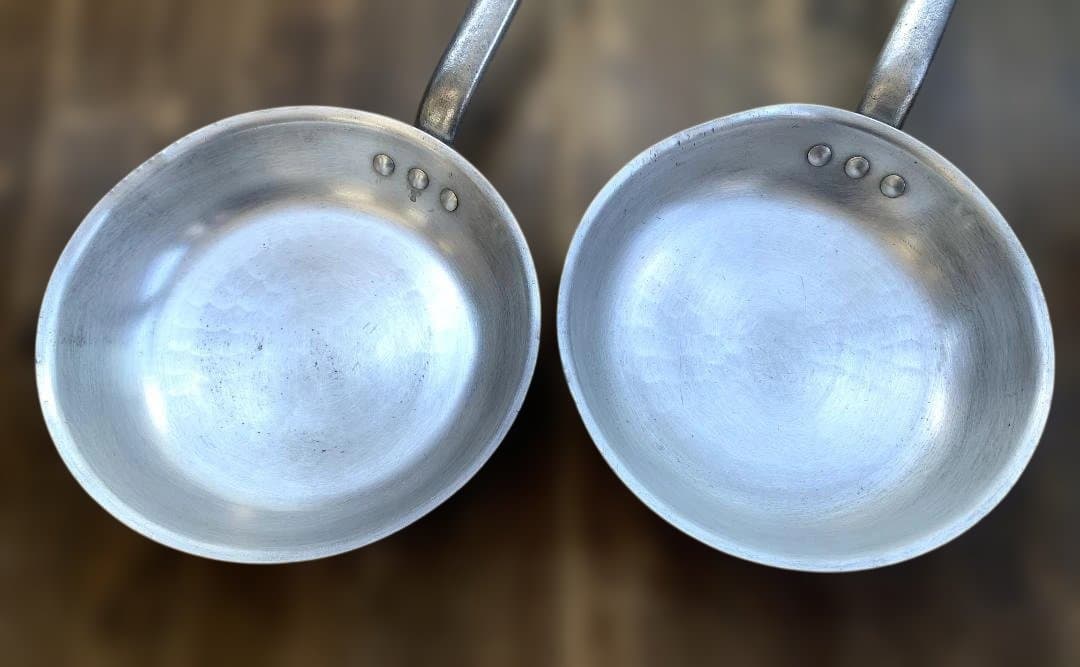 アルミ製 打出フライパン ４点セット φ30×1・28×1・24×2 厨房 店舗