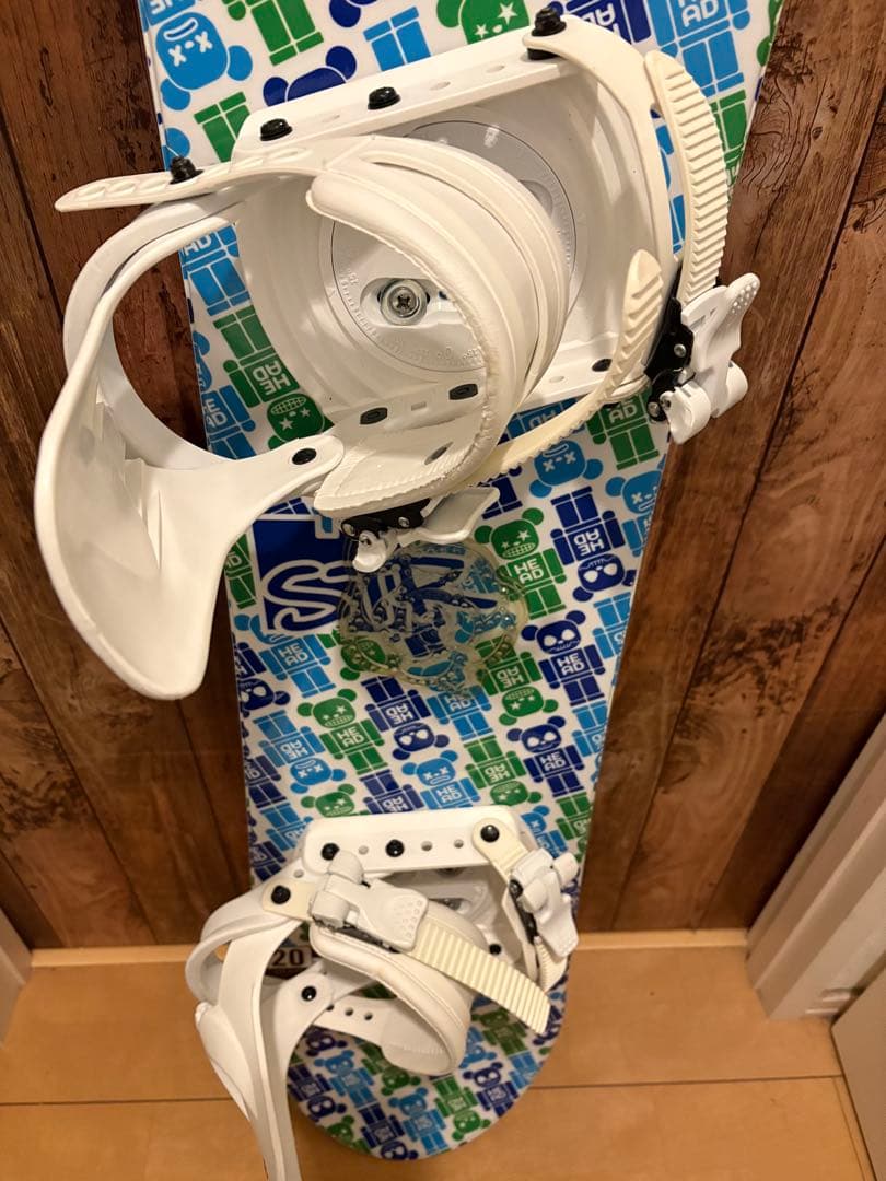 【更新/ビンディングあり】スノーボード120cm