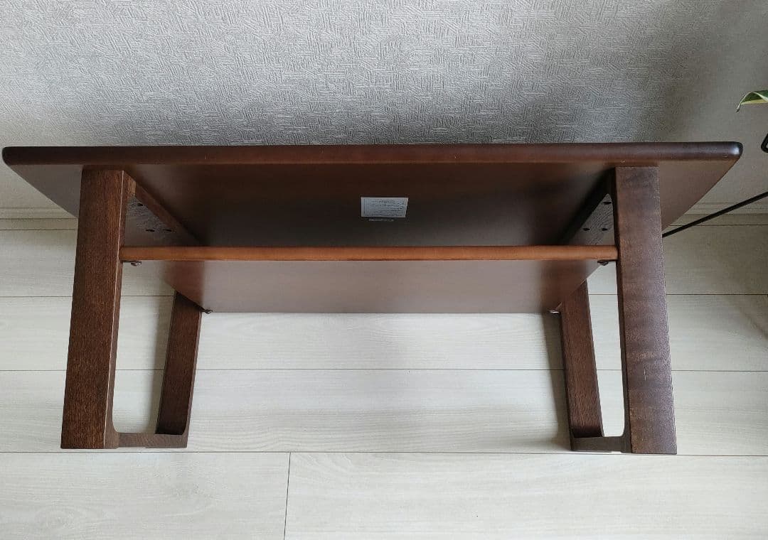 【超美品】カリモク★ダークブラウン木製センターテーブル