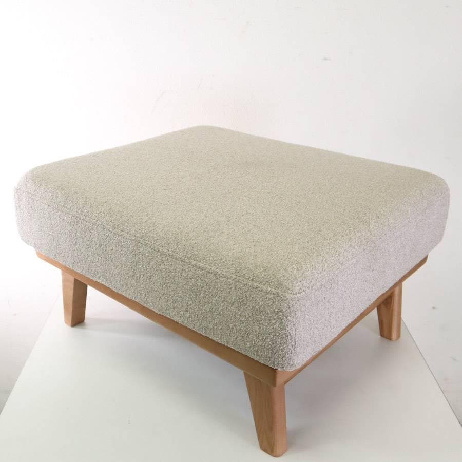 値下展示品 2023年製 ウニコ アルキオ カバーリング オットマン ベージュ