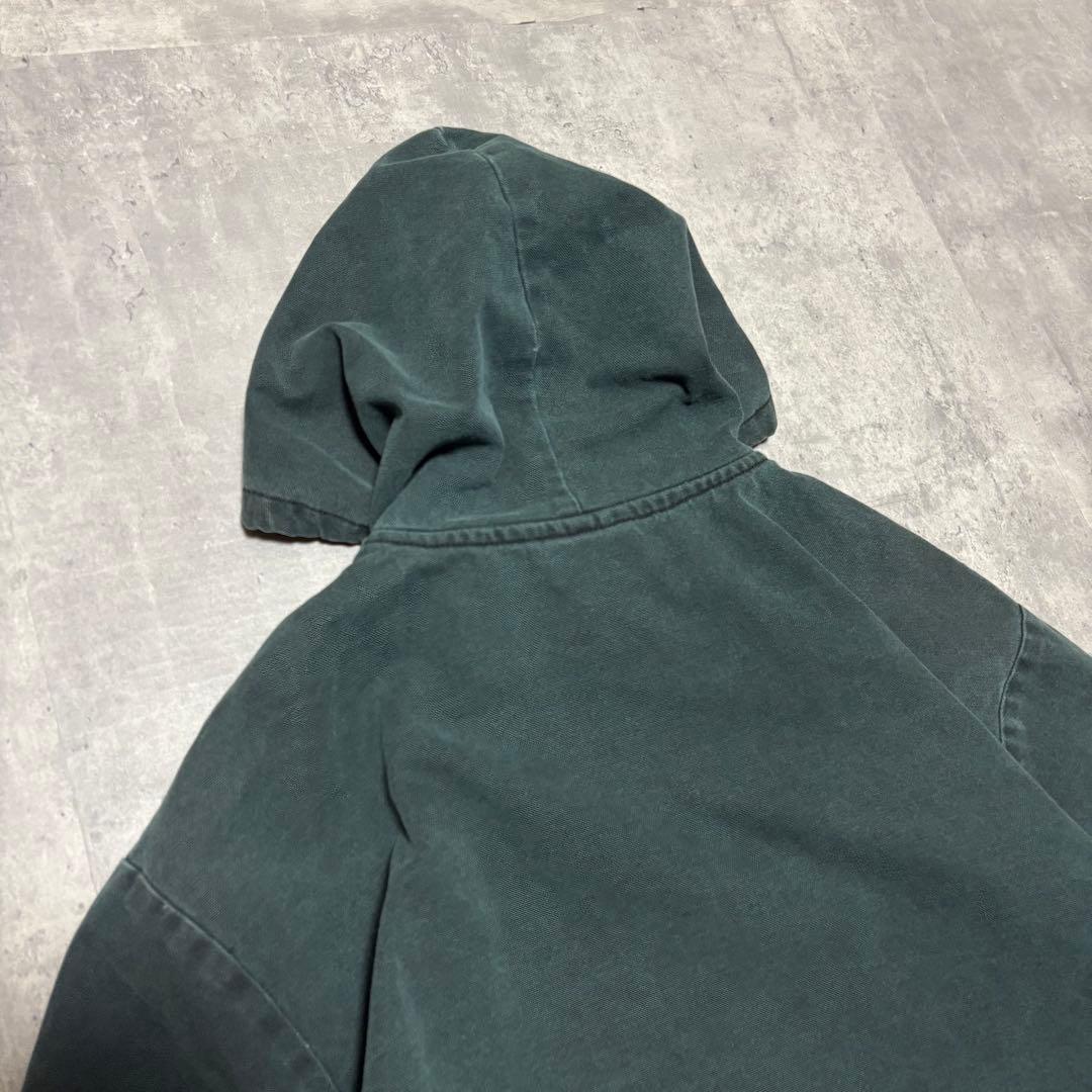 90s Dickies ダック　アクティブジャケット　パーカー　モスグリーン