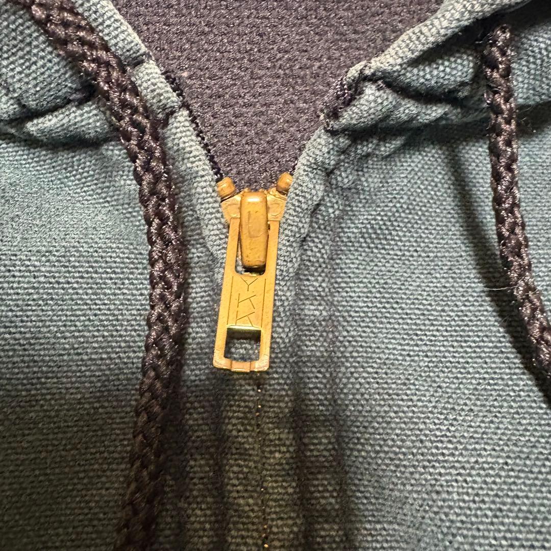 90s Dickies ダック　アクティブジャケット　パーカー　モスグリーン