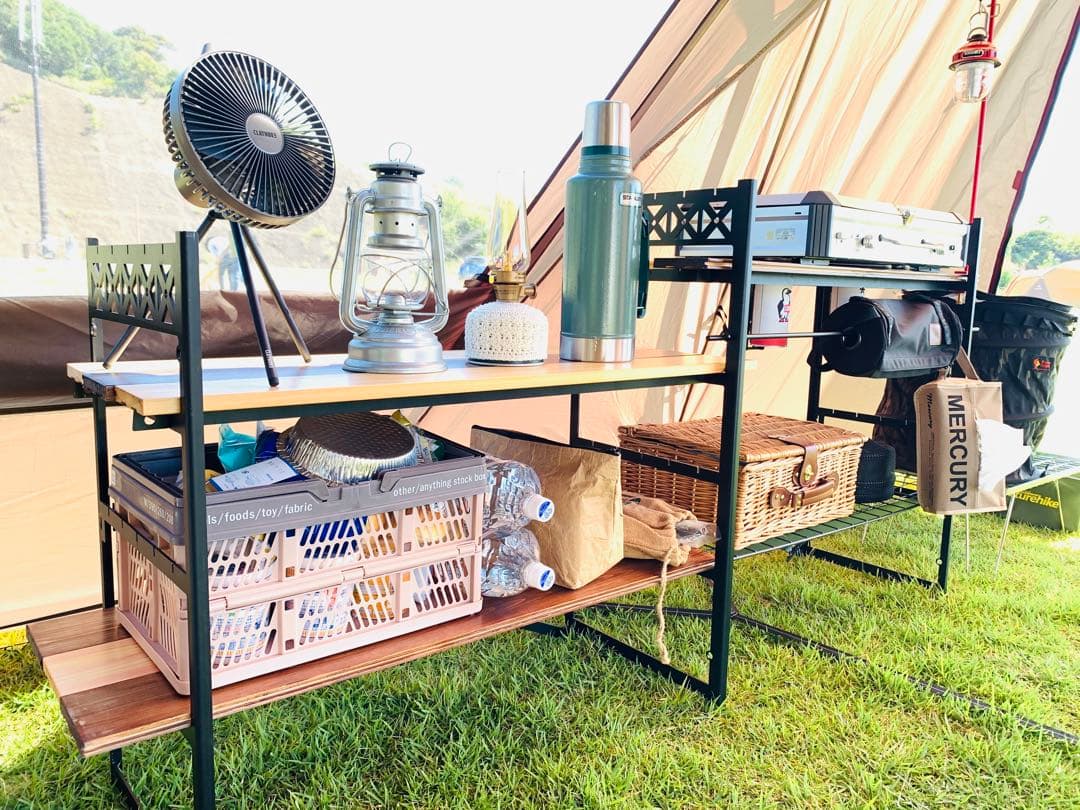 CAMP873 マルチアイアンラック【TUNAGU】