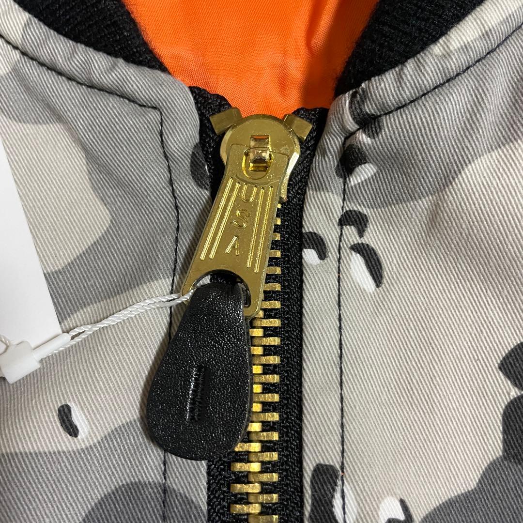 S 新品 MA-1 AHDM FOSTEX NON-PADDED XL