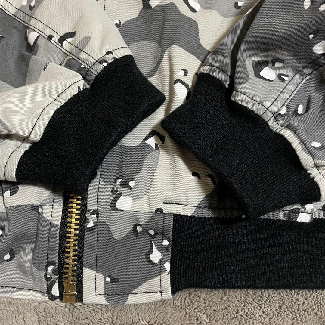 S 新品 MA-1 AHDM FOSTEX NON-PADDED XL