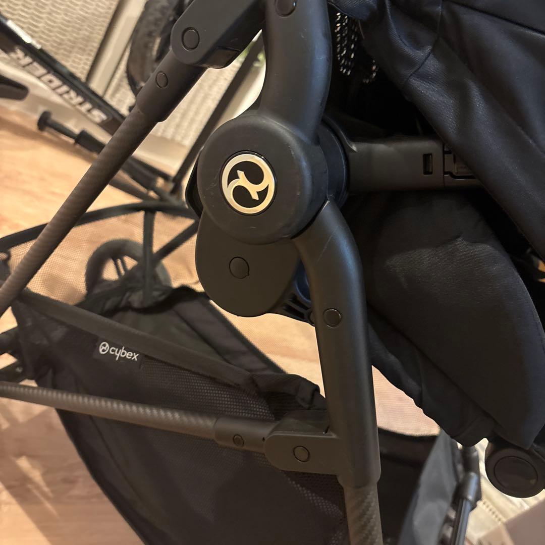 メリオカーボン　ムーンブラック　2022 新生児〜◯箱付属品有　サイベックス