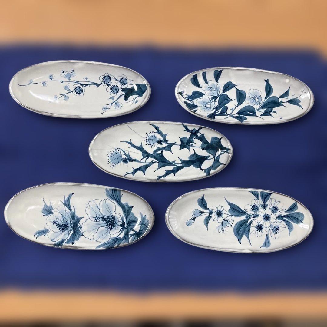 京焼　陶あん　小皿　5枚