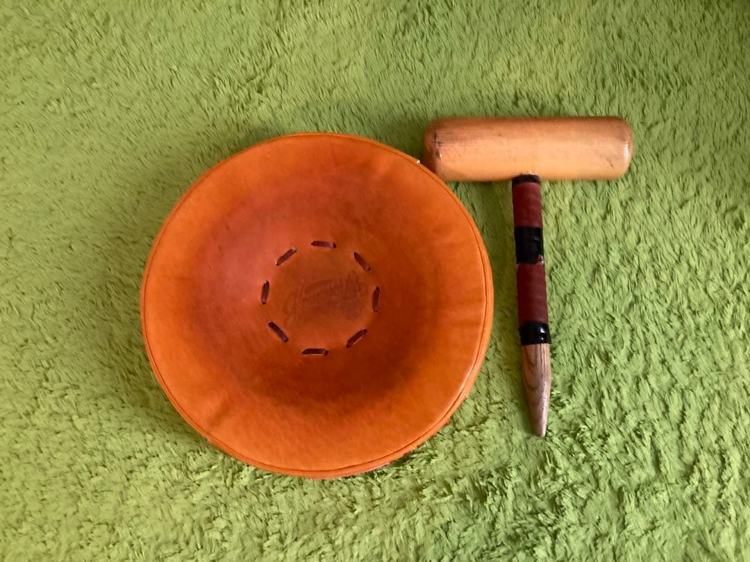 グラブ☆叩き台　型付け☆ハンマー☆セット