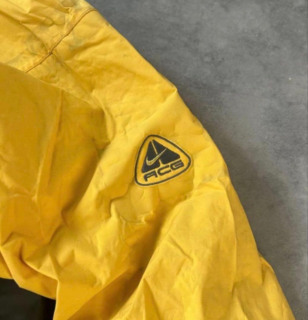 【希少カラー❗️】 90s テック系　Nike ACG マウンテンパーカー　黄色
