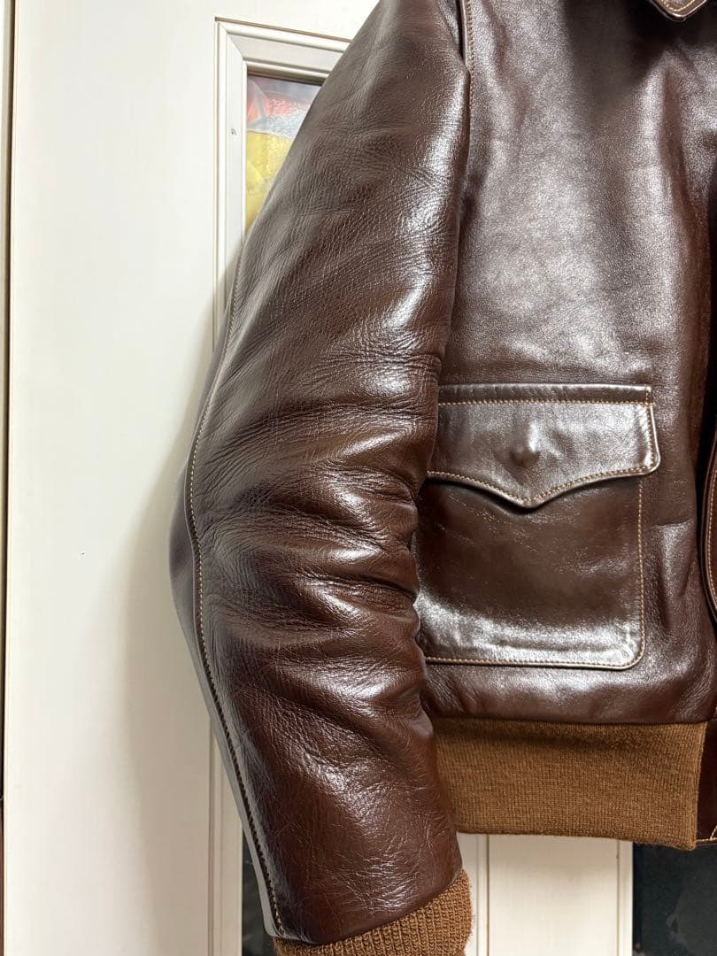 2025年現行モデル！　バズリクソンズ　A2フライトジャケット　サイズ38