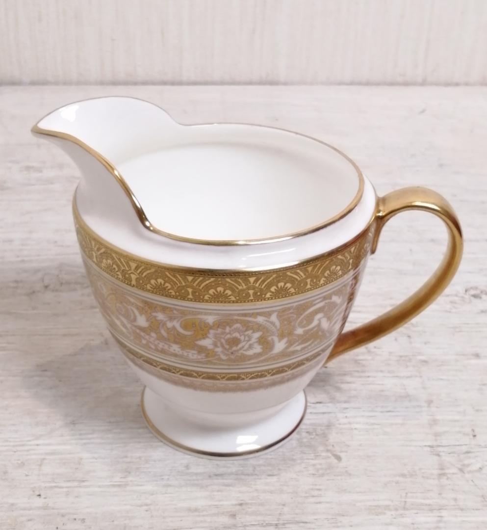 1【最高級】 希少 MINTON ミントン 24金 クリーマー ミルク 英国