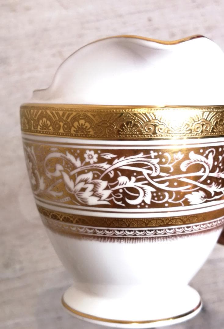 1【最高級】 希少 MINTON ミントン 24金 クリーマー ミルク 英国