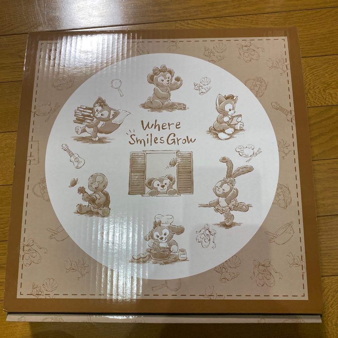 ダッフィ&フレンズWhere Smiles Grow 掛時計　新品