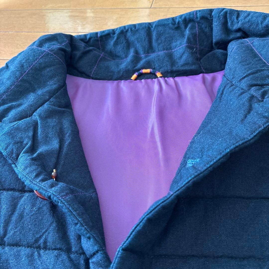 インディゴ染　パラスパレス　ダウンコートサイズ２