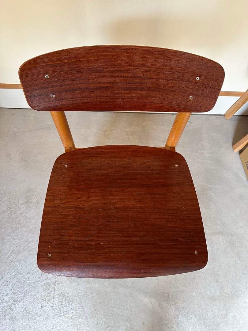 GETMA スクールチェア ヴィンテージ　デンマーク検)モーエンセン　ウェグナー