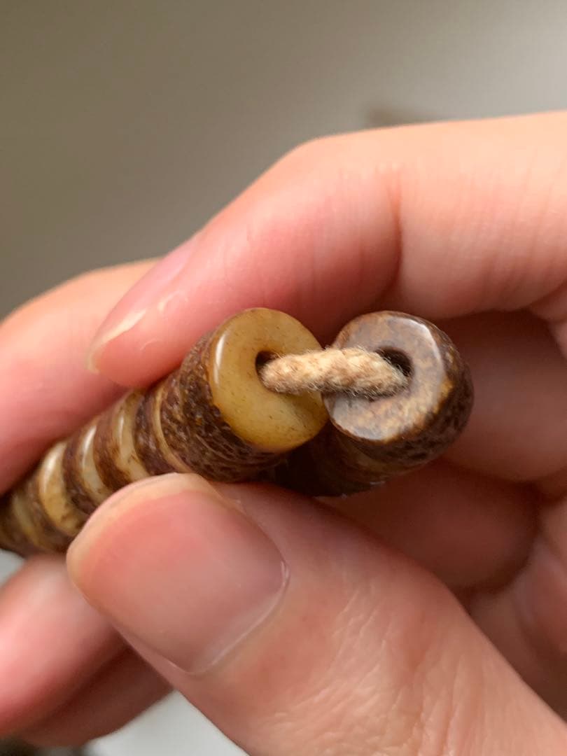 呪物　カパラ　チベット　カパーラ　頭蓋骨　数珠　根付　クマントーン　プラクルアン