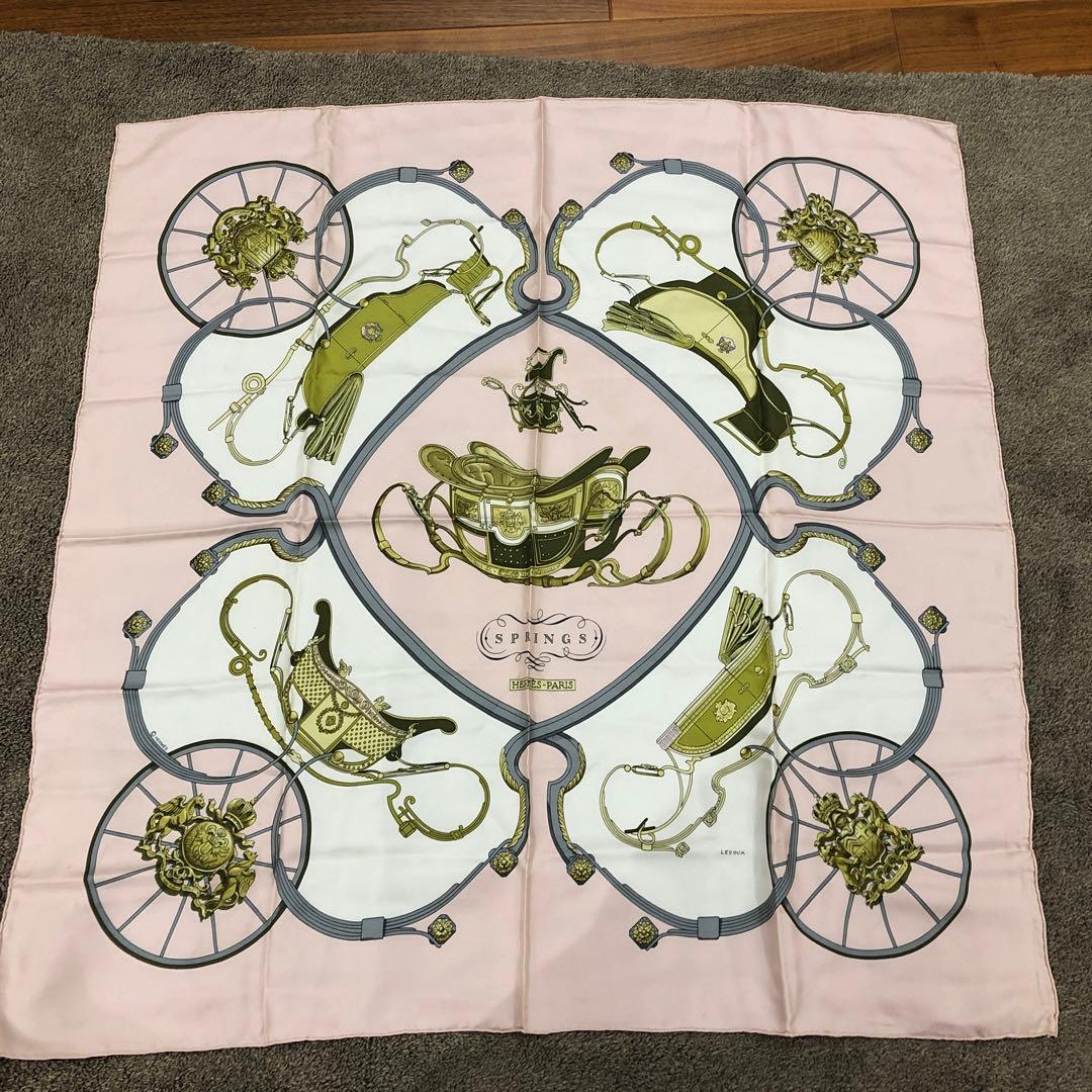 エルメス　スカーフ　カレ90 スプリング