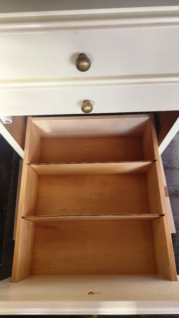 ホワイト 学習机のみ 送料別(引取り限定)