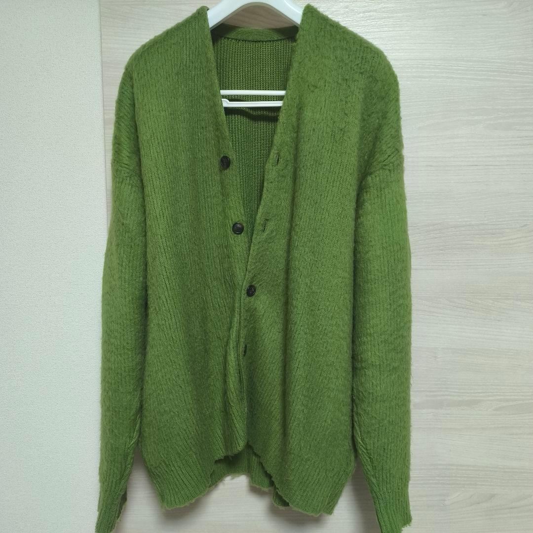 クレプスキュール　吾亦紅別注 モヘア風 カーディガン