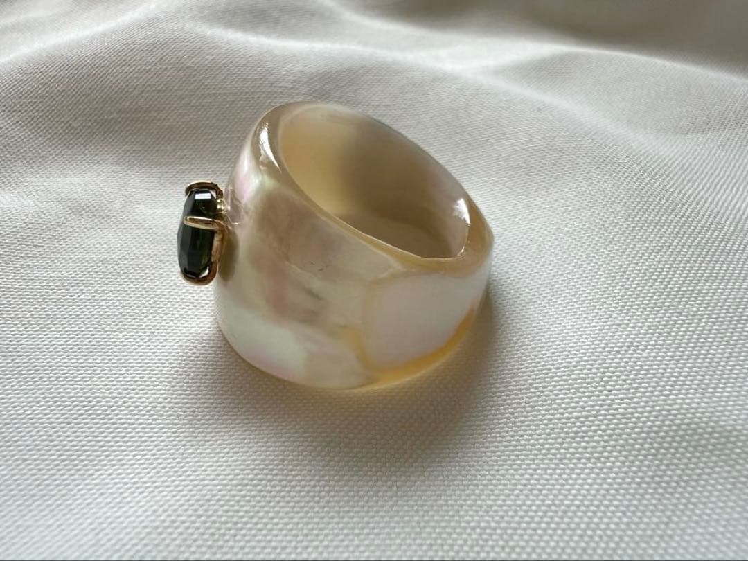 Thalatta グリーントルマリンのリング