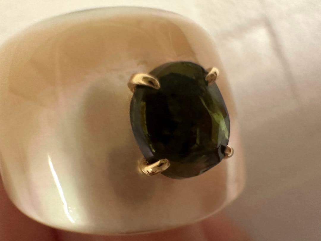 Thalatta グリーントルマリンのリング