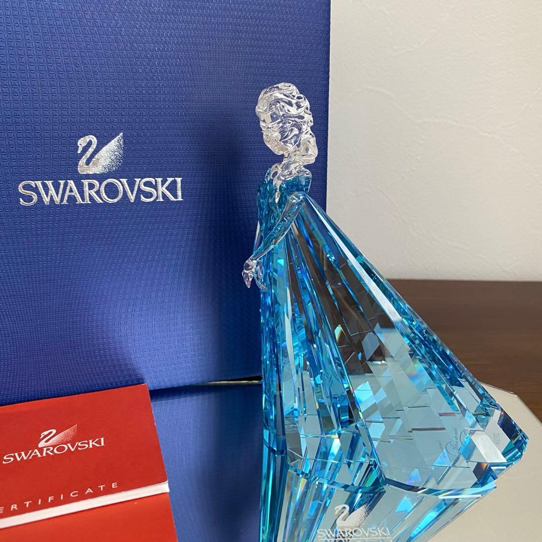 SWAROVSKI スワロフスキー クリスタル アナと雪の女王 エルサ 置物
