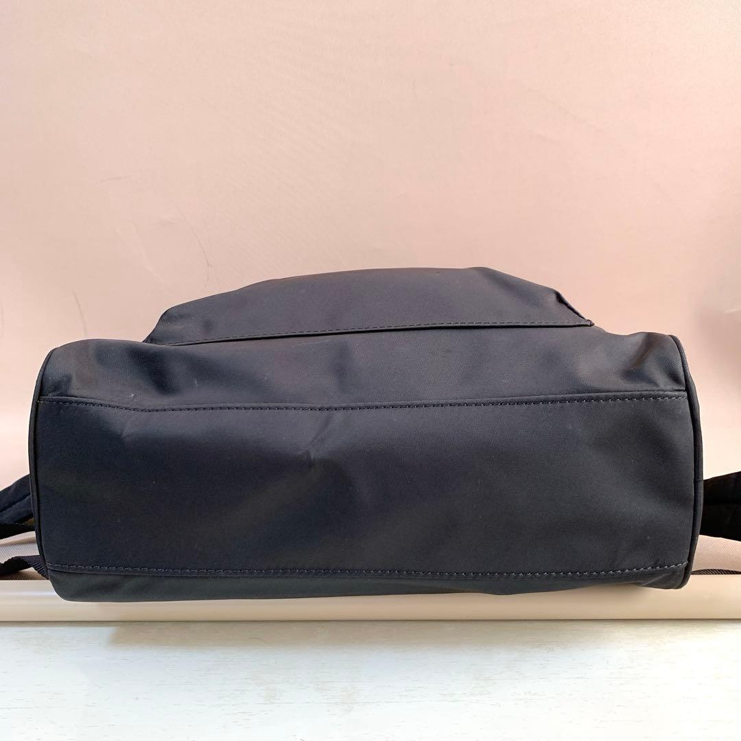 アニエスベー リュック バックパック RAS13-04 黒ナイロン A4可