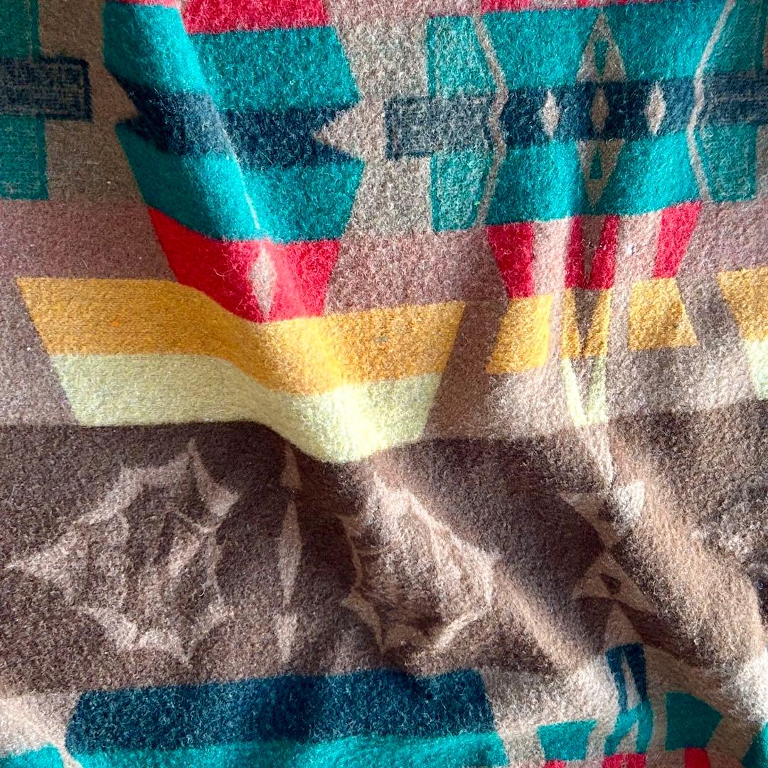 1930’s Pendleton ペンドルトン ブランケット ビーコン柄 ナバホ