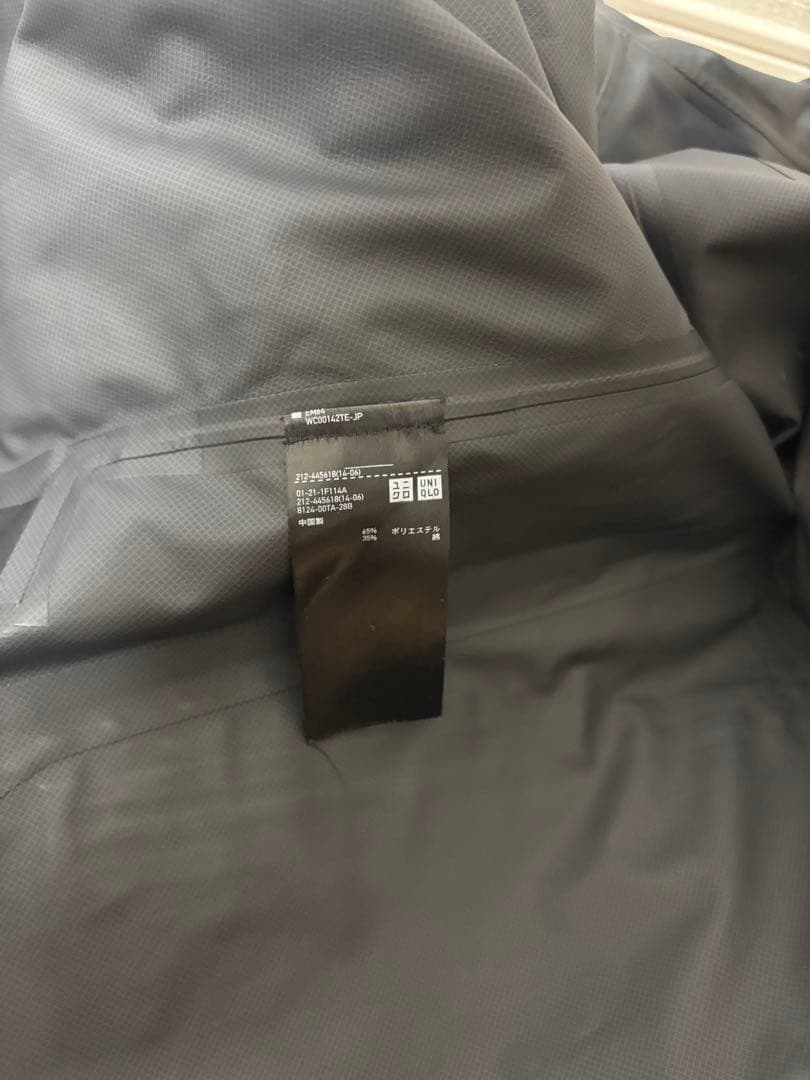 美品 UNIQLO ユニクロ Theory セオリー ブロックテックコート M