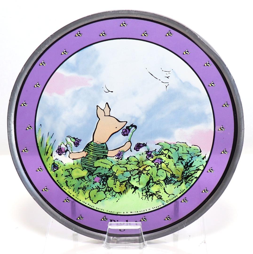 くまのプーさん ピグレット ディズニー公式ヴィンテージステンドグラス シェパード