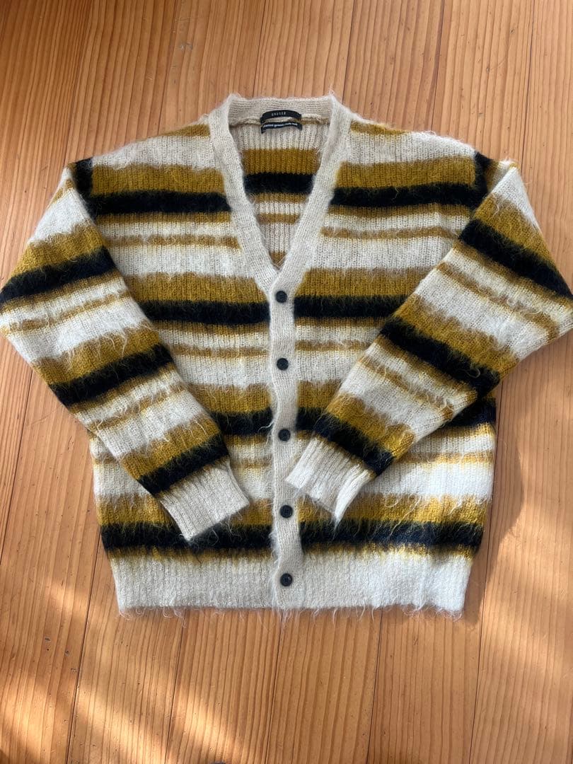 unused モヘアカーディガン