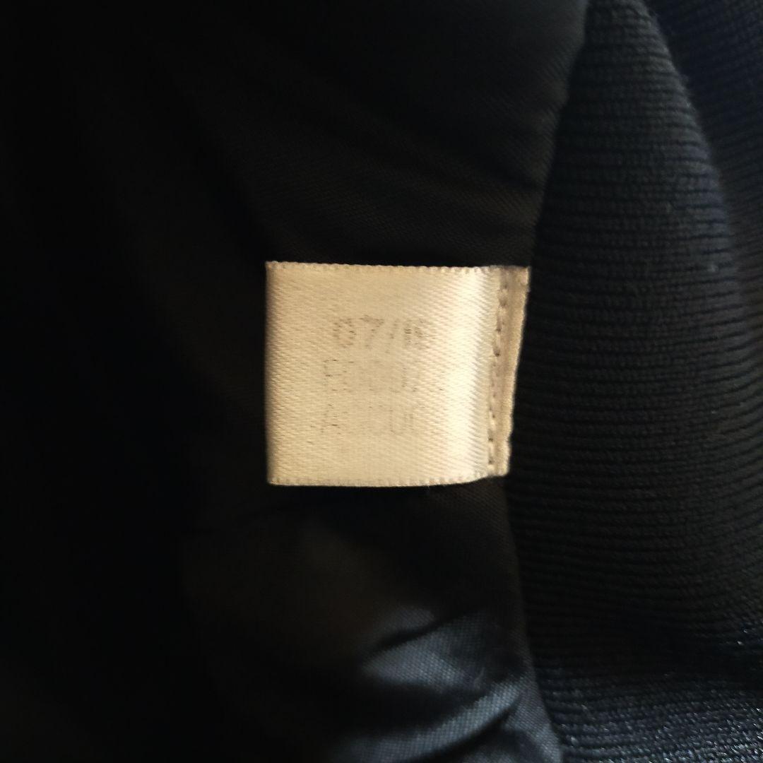 【adidas × ALL BLACKS】 中綿スカジャン　刺繍　サテン　146