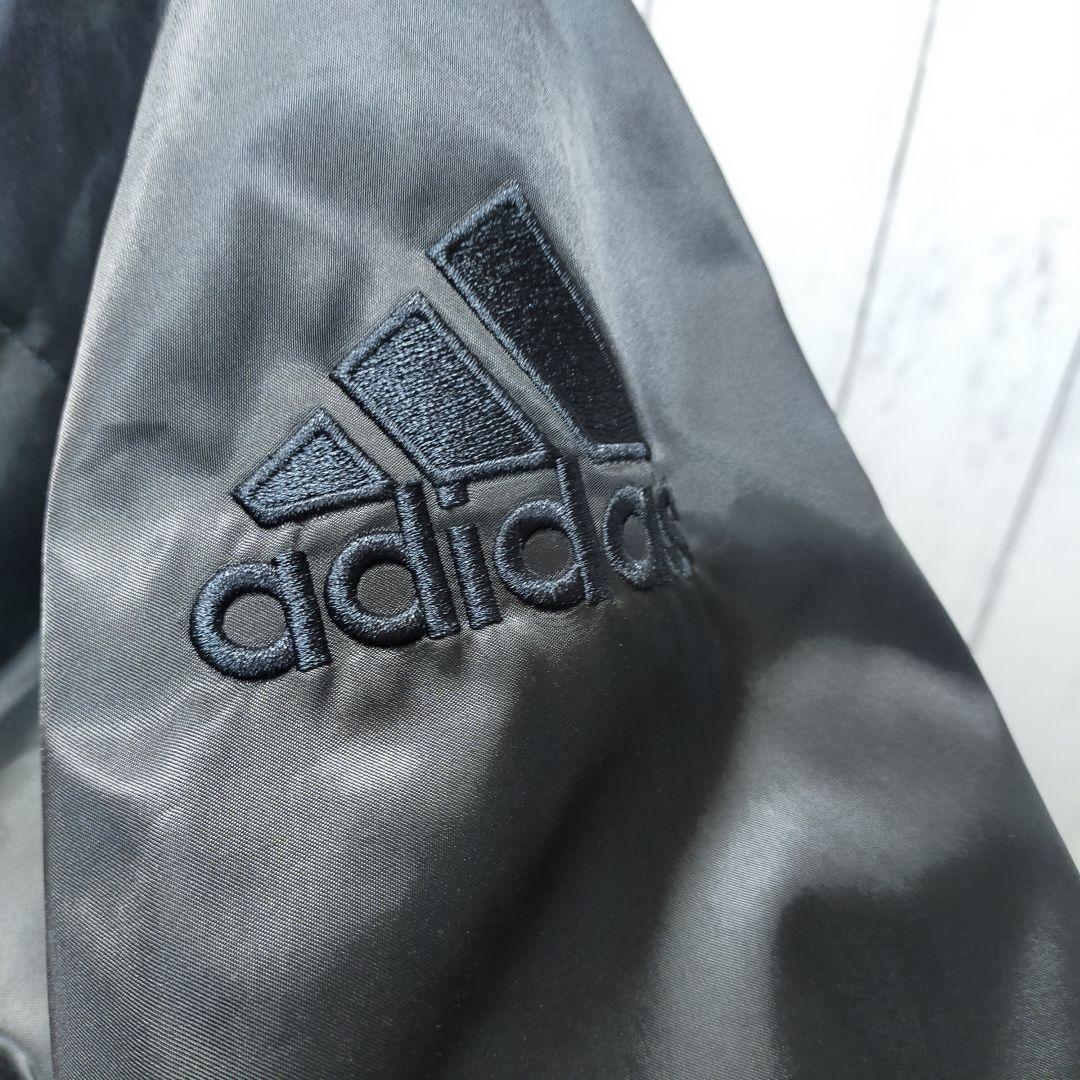 【adidas × ALL BLACKS】 中綿スカジャン　刺繍　サテン　146