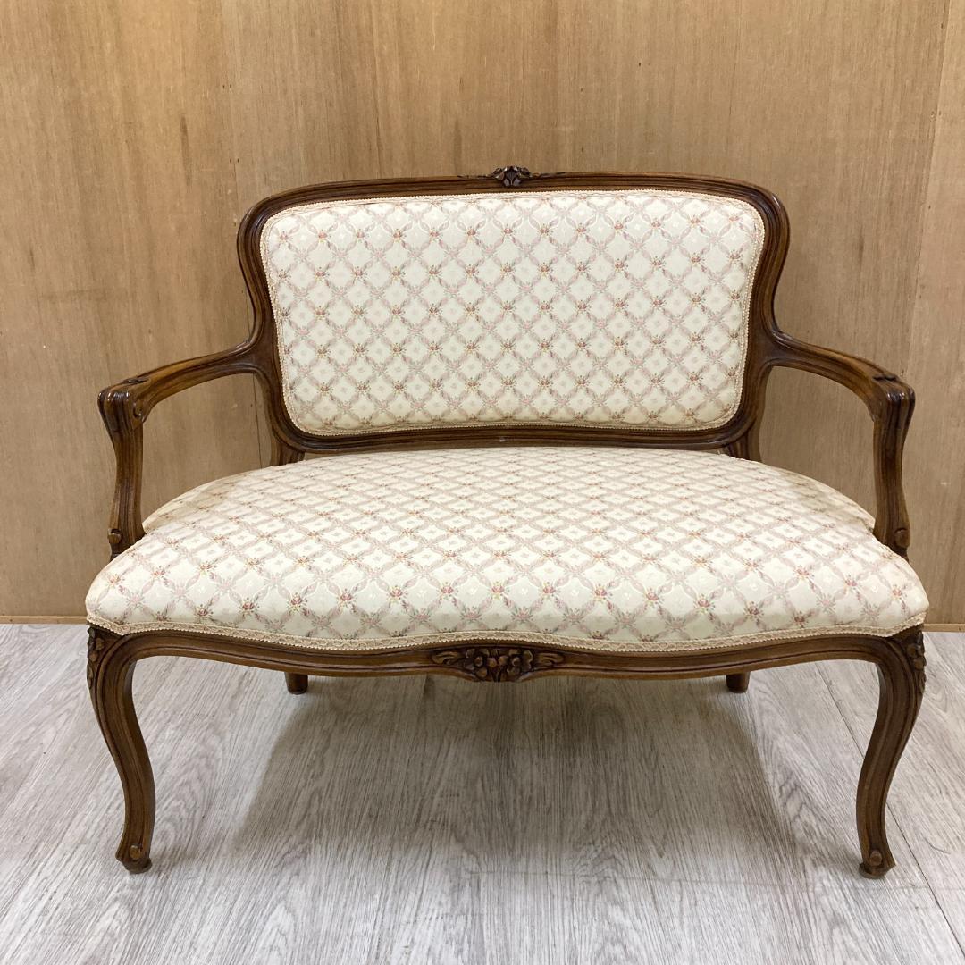 ヨーロピアンクラシックスタイル　アンティーク調　アームチェア　ベンチ　ソファ