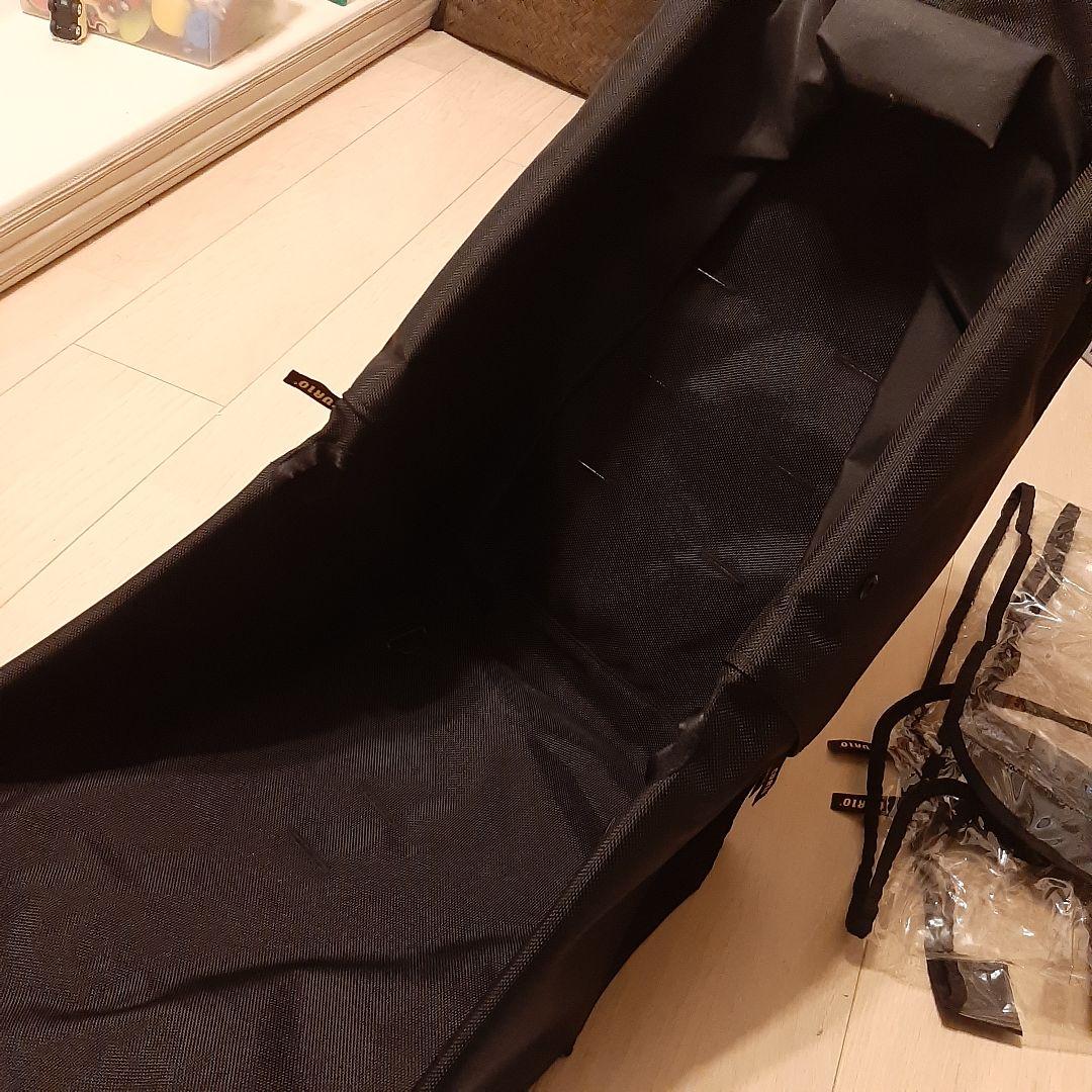 キュリオ ベビーカー ストローラーA ブラック×イエロー 日本製