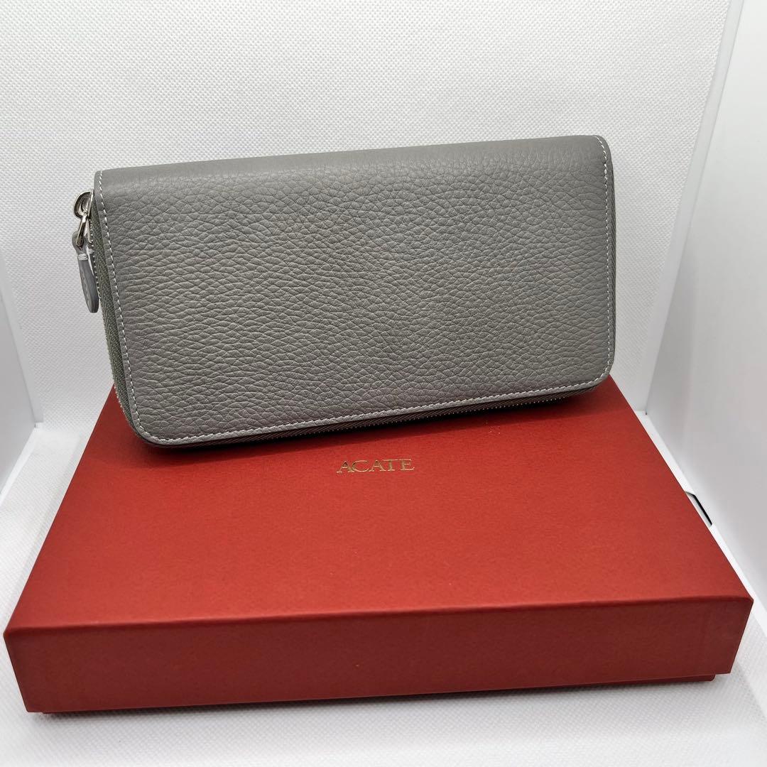 ACATE IRIFI アカーテ ラウンドダブルジップウォレット