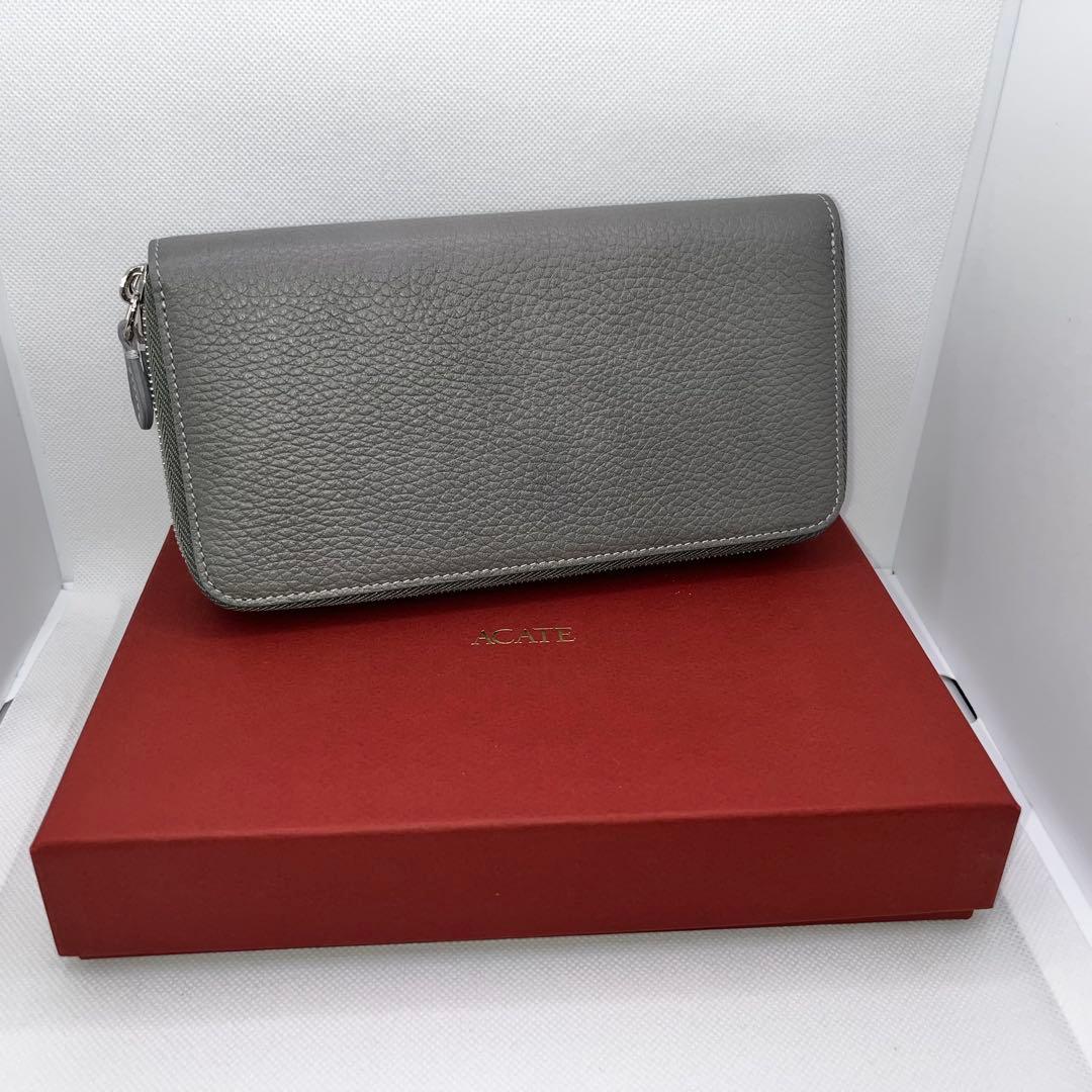 ACATE IRIFI アカーテ ラウンドダブルジップウォレット