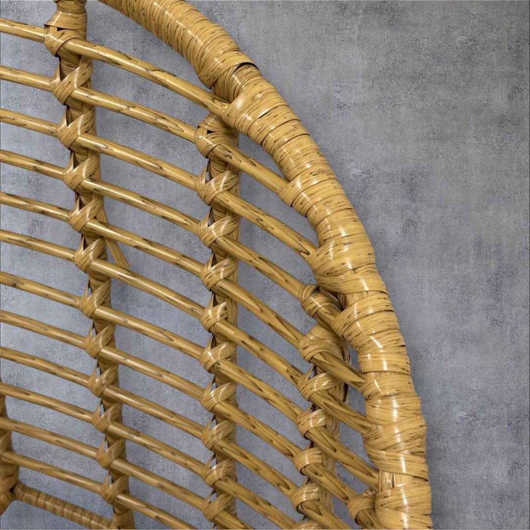 最終値下げ‼︎美品✨2脚セット ラタン ラタンチェア 椅子 カフェ ナチュラル