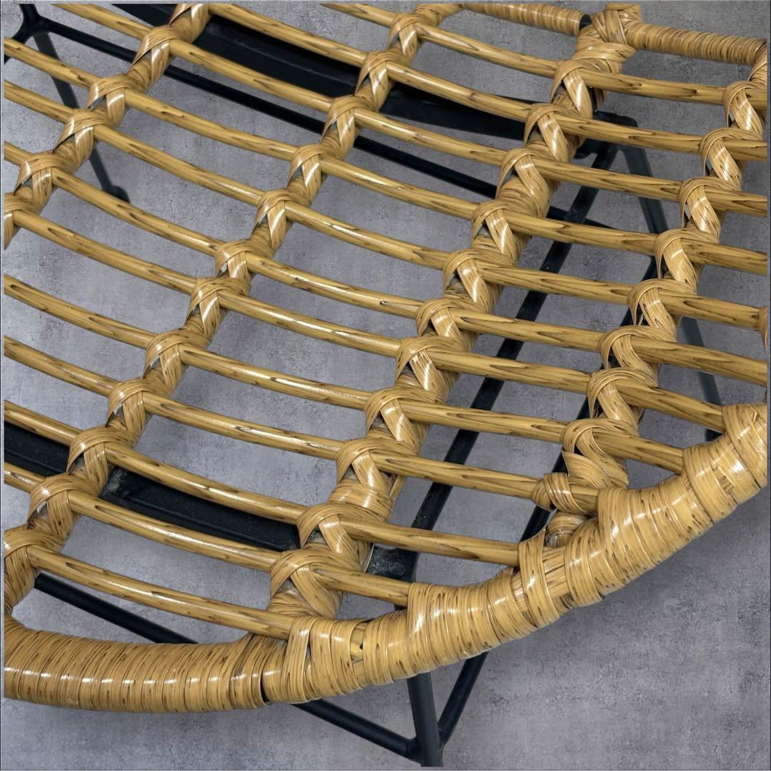 最終値下げ‼︎美品✨2脚セット ラタン ラタンチェア 椅子 カフェ ナチュラル