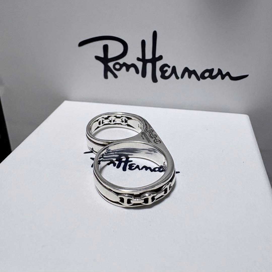 アクセサリー HOORSENBUHS DOUBLE BARREL KNUCKLE RING